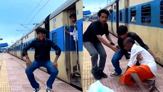 Man’s ‘Annoying’ Dance Video At Railway Station Turns Him Into ‘Hero’ For What He Did Next | WATCH